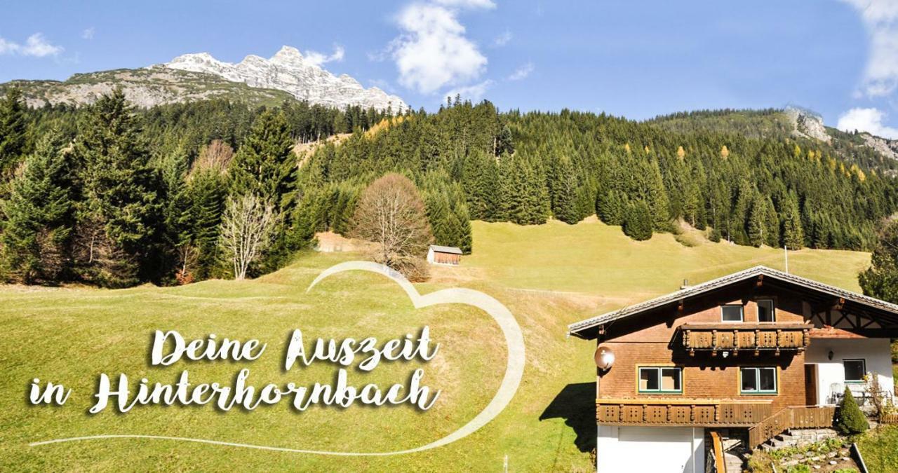 Ferienhaus Hochvogel Hinterhornbach Экстерьер фото